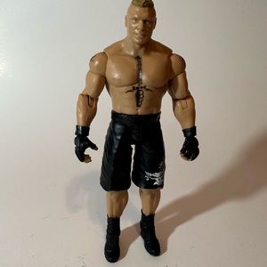 Mattel WWE Brock Lesnar Wrestling figure 6” Ages 6+